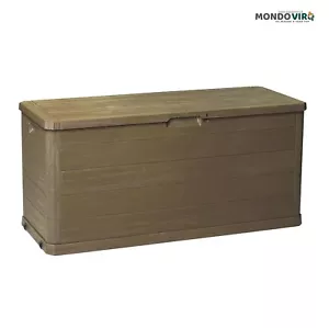 Cassapanca con contenitore baule rattan da casa box esterno per giardino panca - Foto 1 di 4