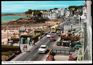 Promenade Havre Des Pas Jersey Kanalinseln John Hinde Postkarte - Bild 1 von 2