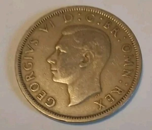 UK Half Crown 1951 XF Copper Nickel Coin-Light Wear King George-Free Post - Picture 1 of 6