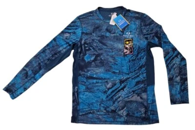 Camisa Realtree Aspect Pesca Paleta Hombres Azul Reversible UPF 30 Talla 2XL NUEVA CON ETIQUETAS Foto 1 de 4