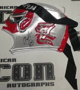 Penta Pentagon Jr. Signed Mask BAS COA Lucha Libre AAA AEW WWE Bros Brother Auto - Picture 1 of 24