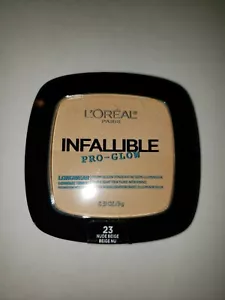 L'oreal Infalible Pro-Glow Acabado 23 Desnudo Beige Beige Nu - Imagen 1 de 2
