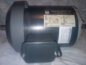 NEW GE 5K43KG2510RM AC MOTOR 1 HP FR:56Z 3450RPM 3 Phase - Picture 1 of 2
