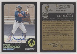 2022 Heritage Minor League Edition Real One Black Border /50 Dauri Lorenzo Auto