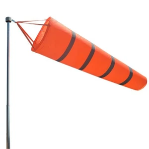 80CM Airport Aviation Windsock Rip-stop Outdoor Wind Sock Measurement Bag D - Picture 1 of 10