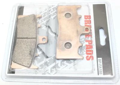 Juego de pastillas de freno de disco compatibles HTTMT Kawasaki Ninja Zx6r 2002 BP-FA188 Foto 1 de 4