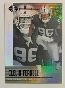 Panini Illusions 2019 fútbol americano Clelin Ferrell Los Angeles Raiders base ¡control #84! - Imagen 1 de 2
