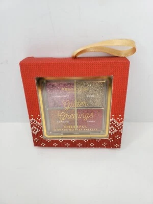 New Profusion Cosmetics Glitter Greetings Cheerful 4 Shades Eyeshadow Palette - Image 1 of 2