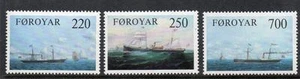 Faroe Islands MNH 1983 Early DFDS Steamships - Bild 1 von 1