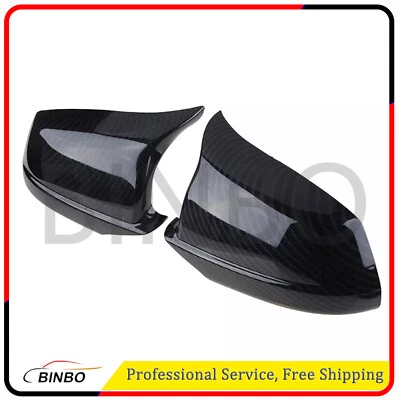 Tapa de cubierta de espejo retrovisor de fibra de carbono para BMW Serie 5 F10 535i 550i 2011-2013 Foto 1 de 4