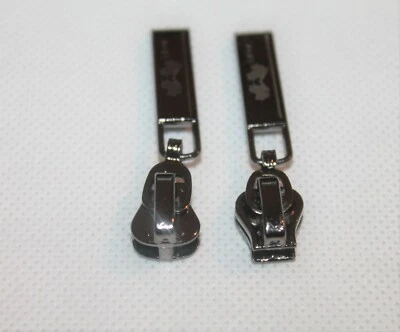 2 Wege Schieber für die Reißverschlüsse Grobe Zähne und Kettenbreite 6 mm