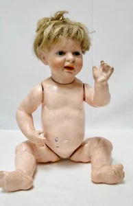Antique WSK Character Doll open closed mouth Germany Help broken - Picture 1 of 11
