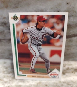 1991 Upper Deck Don Carman #288 Baseball Card - Picture 1 of 2