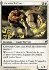 4x Lairwatch Giant MTG Lorwyn NM Magic Regular