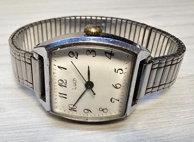 Vintage Ladies Watch Luch Soviet Mechanical Vintage Wristwatch for repair/parts - Image 1 of 4