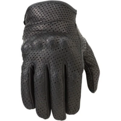 Women's 270 Perforated Z1R  Motorcycle Gloves - Black - Large - Image 1 of 2