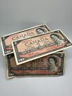 3 Canada 2 Dollar Bank Notes J.R Beattie, J.E. Coyne, L. Raminsky (Y101)