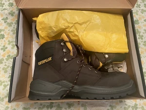 Caterpillar Striver Men's Steel Toe Leather Work Boots P91672 Size 11.5 - Picture 1 of 6