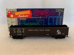 Ruedas de metal Roundhouse #1331 escala HO Chesapeake y extremo ovalado de Ohio #37159 - Imagen 1 de 8