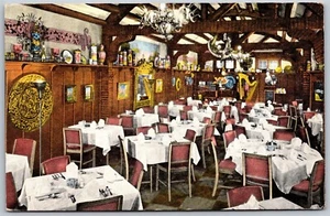 Vtg Milwaukee Wisconsin WI Karl Ratzsch's Restaurant 1950s Old Chrome Postcard - Picture 1 of 3