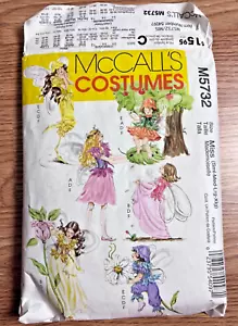 Costume fata fantasia McCall's M5732/MP383 modello da cucire con cappello ala manca taglia S-XL - Foto 1 di 2