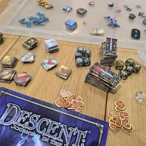 Descent: Sea of Blood And Tomb Of Ice Expansions Incompleto Repuestos solamente.  - Imagen 1 de 15