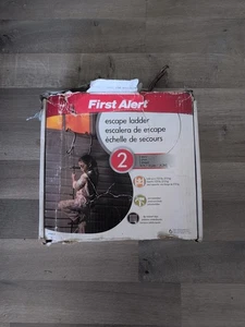 First Alert Fire Escape Ladder 2-Story 14' Never Used. New Damaged Box. J4 - Picture 1 of 4