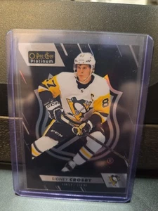 2023-24 OPC Platinum Sidney Crosby #125 Penguins NHL Shield Variation - Picture 1 of 2