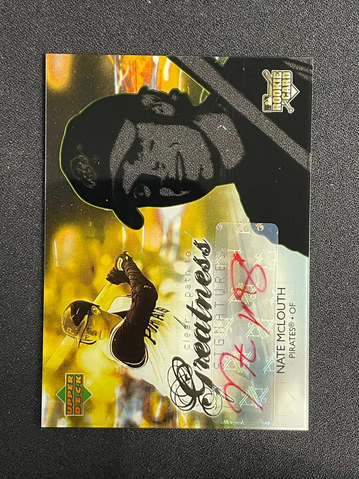 Nate McLouth 2006 Upper Deck Future Stars #130 Autograph Rookie Card - Image 1 of 2