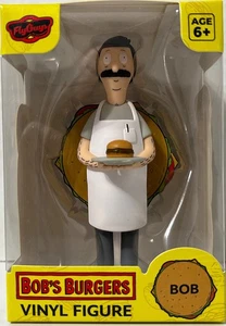 Bob's Burgers Bob Belcher BOB 4" figurina in vinile costruita da Culturefly Fly Guys nuova con scatola - Foto 1 di 5
