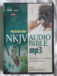 BIBLE New King James Version NKJV Audio Bible Narrated Stephen Johnston 2008 - Picture 1 of 5