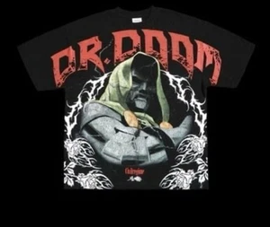 SMALL NEW CIVIL REGIME MARVEL DR. DOOM AMERICAN CLASSIC OVERSIZED TEE - Picture 1 of 4