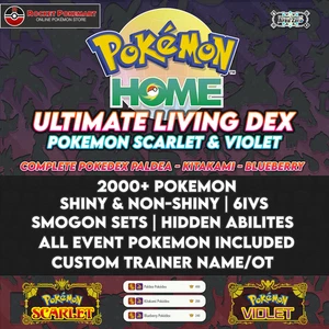 Full Living Dex | Pokemon Scarlet & Violet | Definitive Edition | COMPLETE - Picture 1 of 3