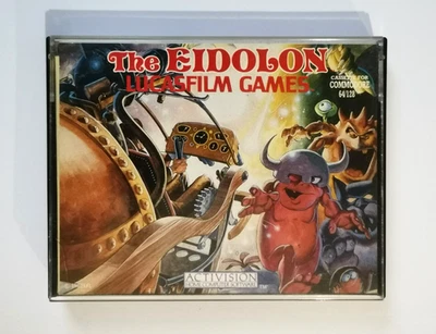 Commodore 64 The Eidolon game by Lucasfilm / Activision- Tested Working - Image 1 of 4