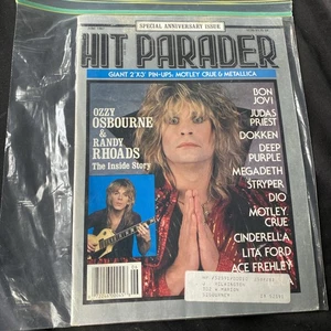 Hit Parader special anniversary issue June 1987 Ozzy Osbourne - Picture 1 of 2