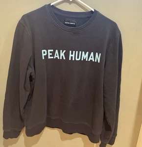 Spiritual Gangster Sweatshirt Women Medium Grey Peak Human Religion Of Sports - Picture 1 of 3