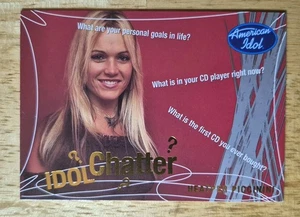 Heather Piccinini | 2004 Fleer American Idol Chatter #26-IC - Picture 1 of 2