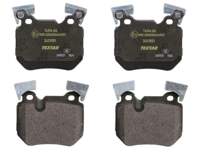 Conjunto de pastilhas de freio traseiras para 2008-2013 BMW 135i 3.0L 6 cilindros 2009 2010 2011 2012 RY417NM - Imagem 1 de 1