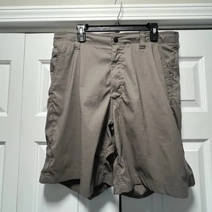 Mens 38 Wrangler Outdoor Series 8” Stretch Flex Gray Performance Hiking Short - Picture 1 of 15