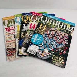 5 lot Fons & Porter Love of Quilting 2011 Jan/Feb Mar/Apr May/Jun Jul/Aug Nov/Dc - Picture 1 of 7
