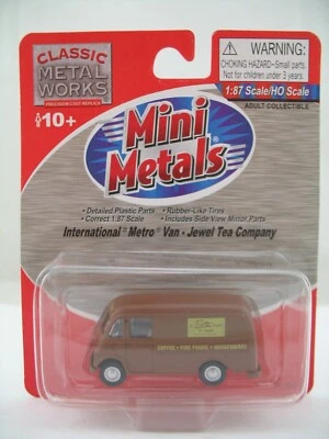 Mini Metals HO Modelo 30370: International Metro Van, Jewel Tea Company, Sin usar, en caja Foto 1 de 4
