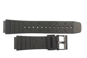 CASIO UHRENARMBAND: 70613979 BAND FÜR MW-400 schwarz Resin Band - Bild 1 von 2