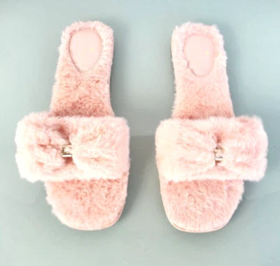 Durmientes para mujer Kate Spade New York rosa arena piel sintética nueva talla 38,5 Foto 1 de 4