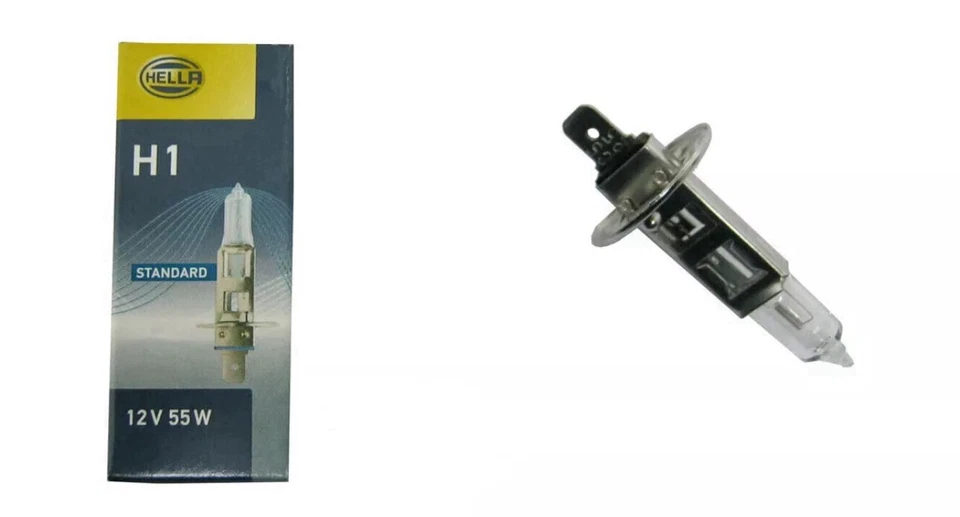 Genuine HELLA 8GH002089131 H1 HEAD LIGHT BULB 12v 55w - Image 1 of 1