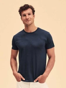 FRUIT OF THE LOOM T-shirt UOMO ICONIC STOCK 5 PEZZI SLIM - Foto 1 di 2