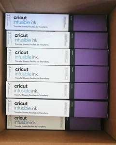 Cricut Infusible Ink Transfer Sheets 12"x12" Ultraviolet Lot of 20  - Picture 1 of 1