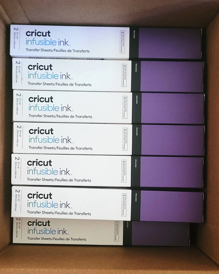 Cricut Infusible Ink Transfer Sheets 12"x12" Ultraviolet Lot of 20  - Image 1 of 1