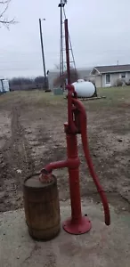 Antique Well Pump "Bushnell Pump Co." Bushnell, Ill. Original ,Nice. - Picture 1 of 18