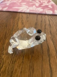 Swarovski Crystal Prince Frog with Crown Retired, no box - Picture 1 of 4
