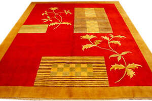 Brand New 9x12 Transitional Handmade Carpet Pix-13909